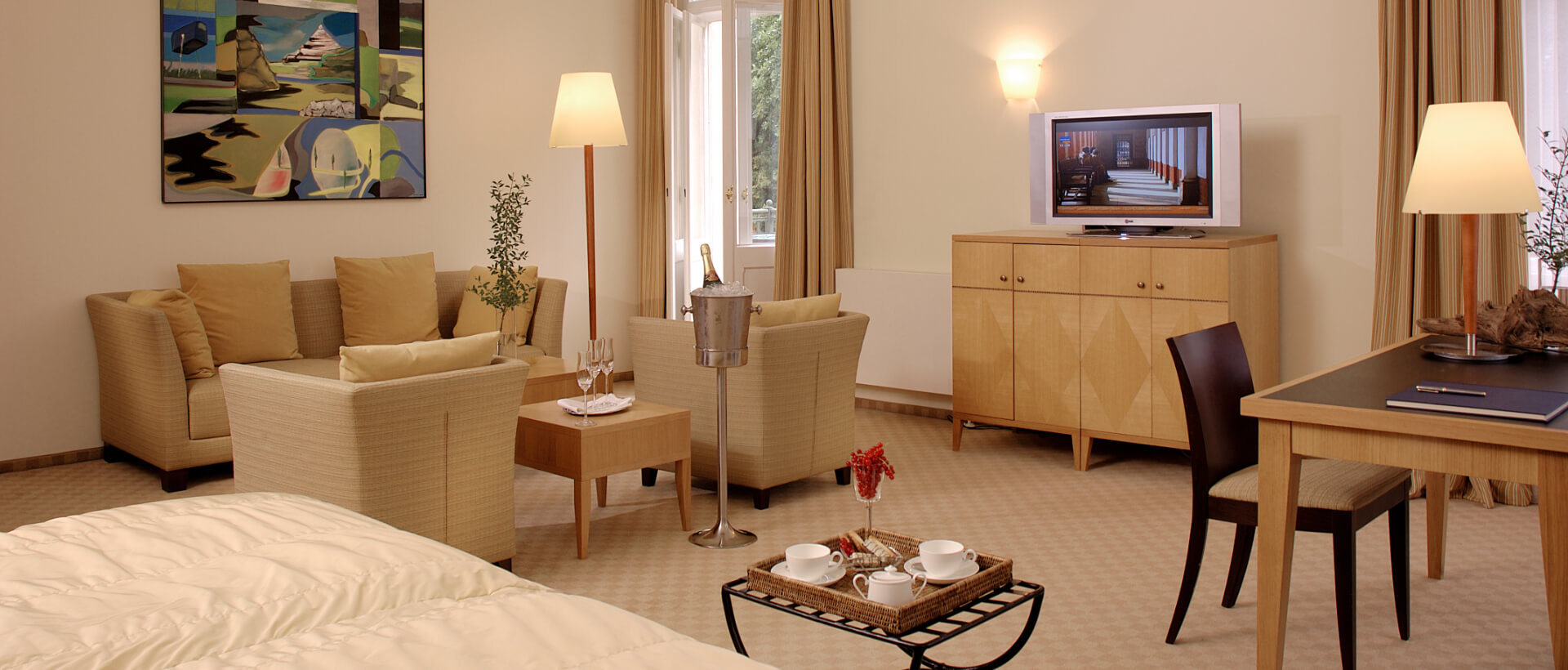 Entspannt Übernachten auf Schloss und Gut Liebenberg